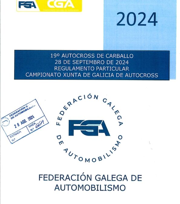 19 Autocross de Carballo 2024